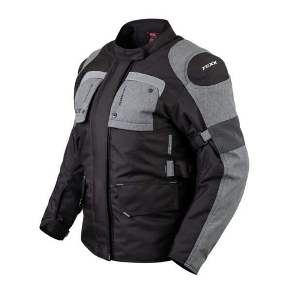 Jaqueta Texx Armor Ld Fem Pret Cinz  Xxl 2xl - Imagem 2