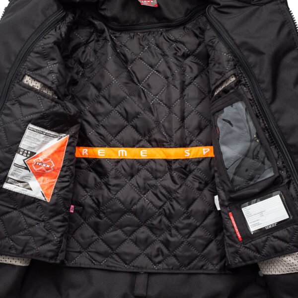 Jaqueta Texx Armor Ld Fem Pret Cinz Laranj   M - Imagem 4