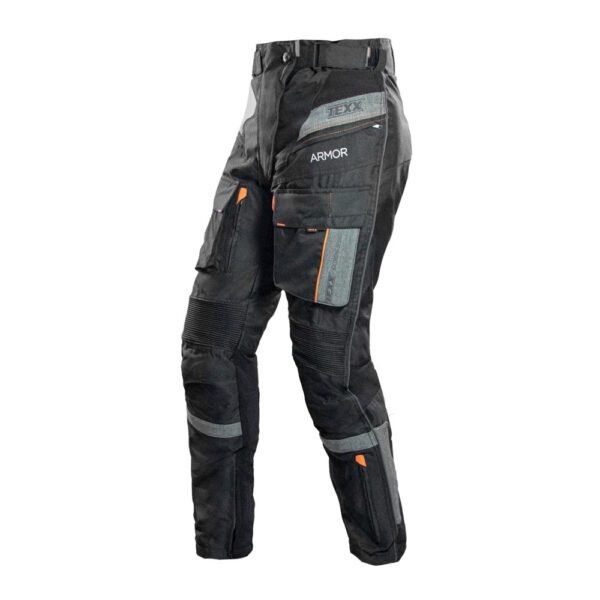 Calca Texx Armor Ld Fem Pret Cinz Laranj  Xxl 2xl - Imagem 2