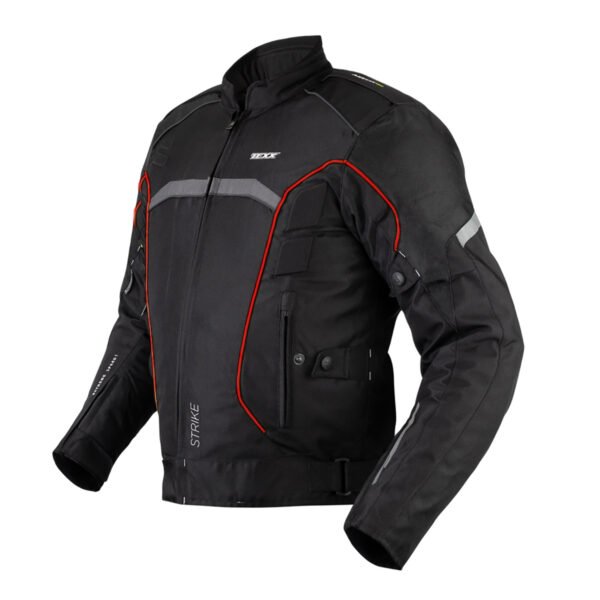 Jaqueta Texx New Strike V2 Masc Pret Verm    S - Imagem 2