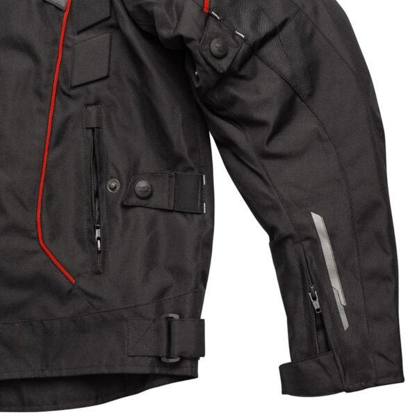 Jaqueta Texx New Strike V2 Masc Pret Verm    S - Imagem 5