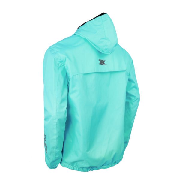 Jaqueta Texx Corta Vento Neon V2 Azul Clar Xxxxl 4xl - Imagem 3