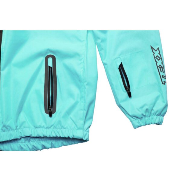 Jaqueta Texx Corta Vento Neon V2 Azul Clar Xxxxl 4xl - Imagem 4