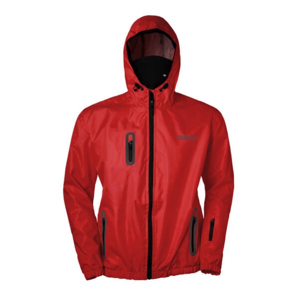 Jaqueta Texx Corta Vento Neon V2 Verm Xl - Imagem 5