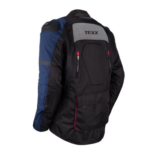 Jaqueta Texx Armor Masc Pret Azul Verm Cinz  L - Imagem 2
