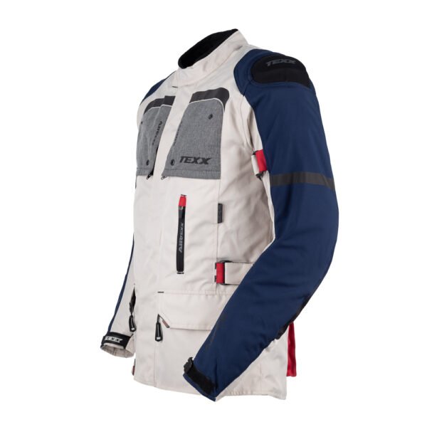 Jaqueta Texx Armor Masc Branc Azul Verm Cinz  Xl - Imagem 3