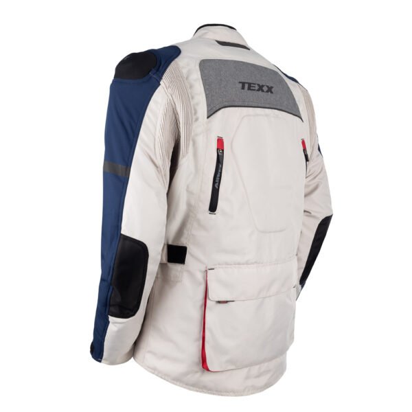 Jaqueta Texx Armor Masc Branc Azul Verm Cinz Xxl  2xl - Imagem 2