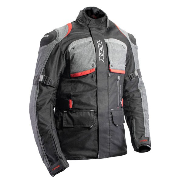 Jaqueta Texx Armor Airbag V2 Pret Cinz Verm Masc Xxxl 3xl