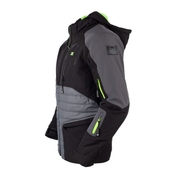 Jaqueta Texx Miami Cinz Pret Verd Xxxl 3xl - Imagem 3