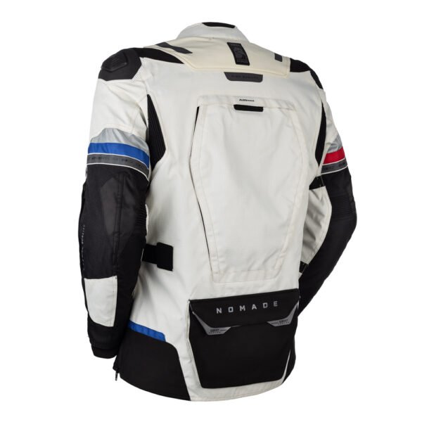 Jaqueta Texx Nomade Masc Branc Azul Verm   M - Imagem 2