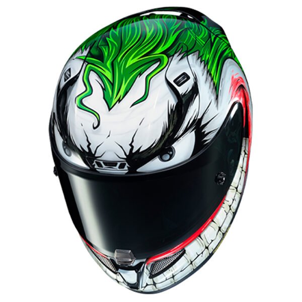 Capacete Hjc Rpha 11 Dc Joker Verde E Roxo 55 - Imagem 2