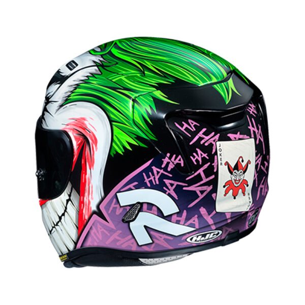 Capacete Hjc Rpha 11 Dc Joker Verde E Roxo 58 - Imagem 4