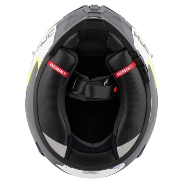 Capacete Hjc Rpha 70 Kroon Preto Branco E Verde 56 - Imagem 4