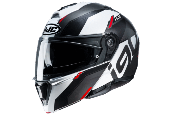 Capacete Hjc I90 Syrex Preto E Cinza 55
