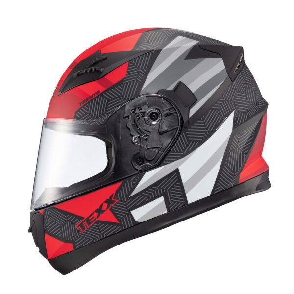 Capacete Texx Strike Trento Verm Fosc 60 - Imagem 2