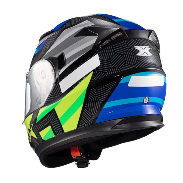 Capacete Texx Strike Trento Amare/verd Bril 60 - Imagem 3