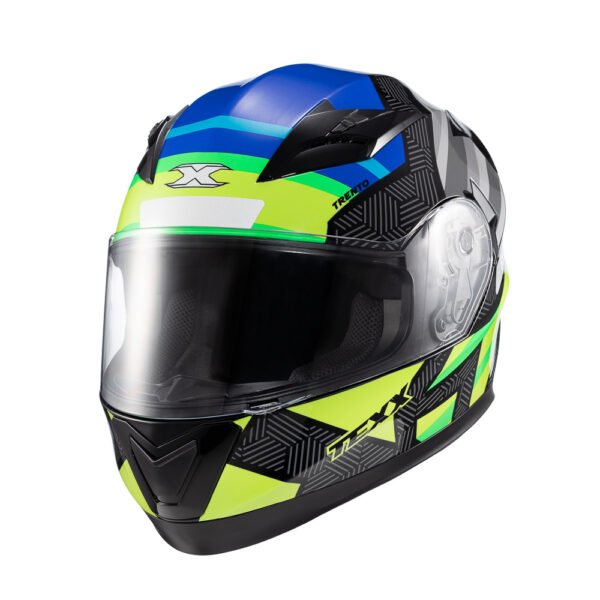 Capacete Texx Strike Trento Amare/verd Bril 60 - Imagem 5