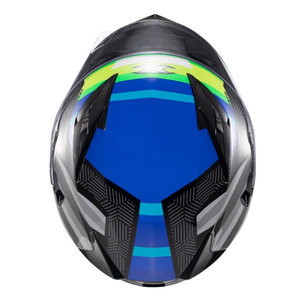 Capacete Texx Strike Trento Amare/verd Bril 60 - Imagem 7