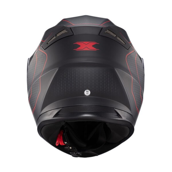 Capacete Texx Strike Panther Verm Fosc 58 - Imagem 4
