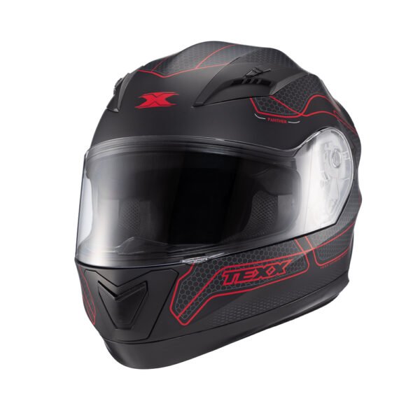 Capacete Texx Strike Panther Verm Fosc 58 - Imagem 5