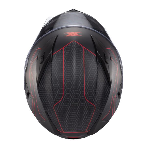 Capacete Texx Strike Panther Verm Fosc 58 - Imagem 7