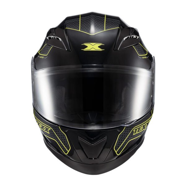 Capacete Texx Strike Panther Verd Bril 58