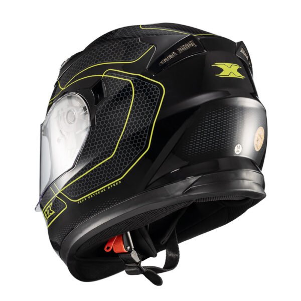 Capacete Texx Strike Panther Verd Bril 58 - Imagem 3