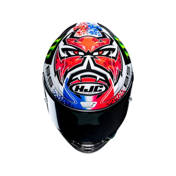 Capacete Hjc Rpha 1 Quartararo Le Mans Monster Moto GP 61 - Imagem 2