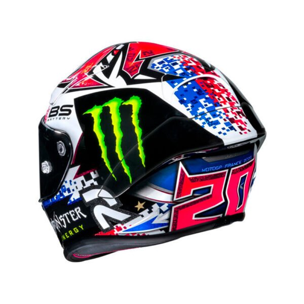 Capacete Hjc Rpha 1 Quartararo Le Mans Monster Moto GP 61 - Imagem 3