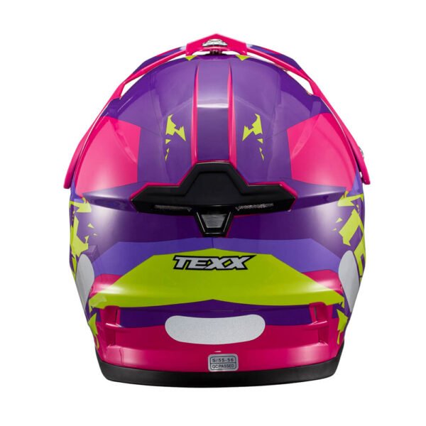 Capacete Texx Cross Carcara  Grow Rosa 56 - Imagem 4