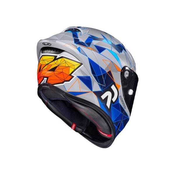 Capacete Hjc Rpha 1 Pol Espargaro Moto GP Preto E Azul 61 - Imagem 3