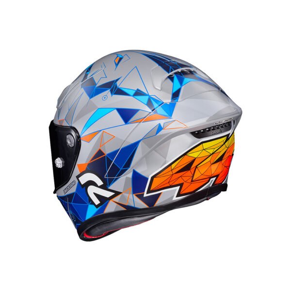 Capacete Hjc Rpha 1 Pol Espargaro Moto GP Preto E Azul 61 - Imagem 4