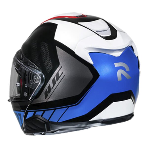 Capacete Hjc Rpha 91 Rafino Preto Branco Azul E Vermelho 61 - Imagem 3