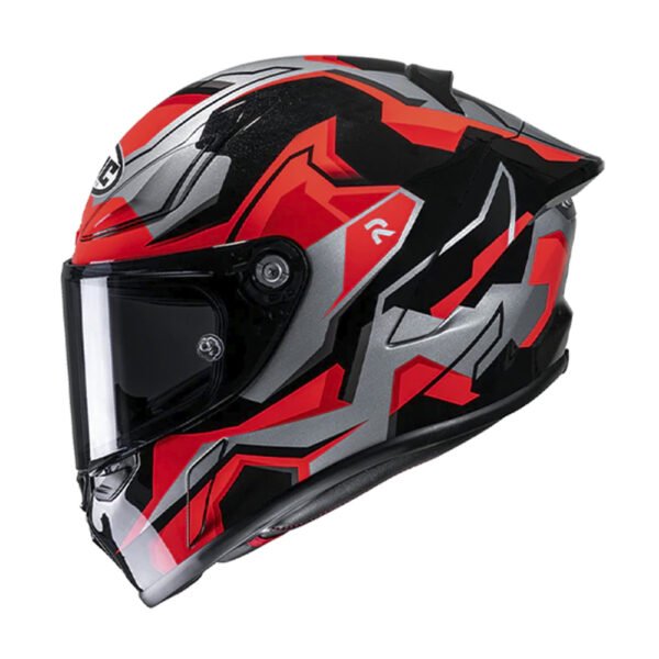 Capacete Hjc Rpha 1 Nomaro Vermelho Preto E Cinza 59 - Imagem 3