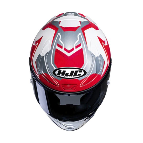 Capacete Hjc Rpha 1 Nomaro Vermelho Branco Azul E Cinza 59 - Imagem 2