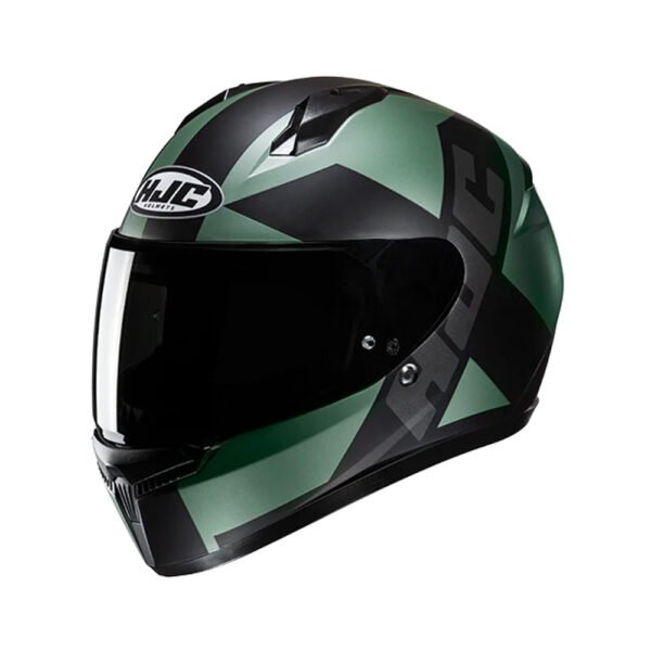 Capacete Hjc C10 Tez Verd Pret  58
