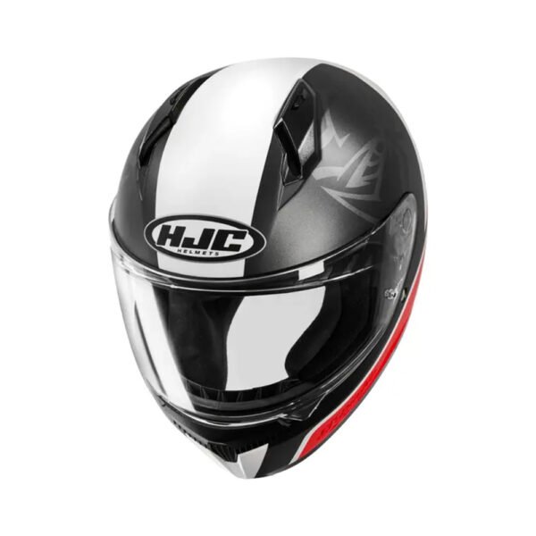 Capacete Hjc C10 Fabio Quartararo Verm Pret Branc 58 - Imagem 2