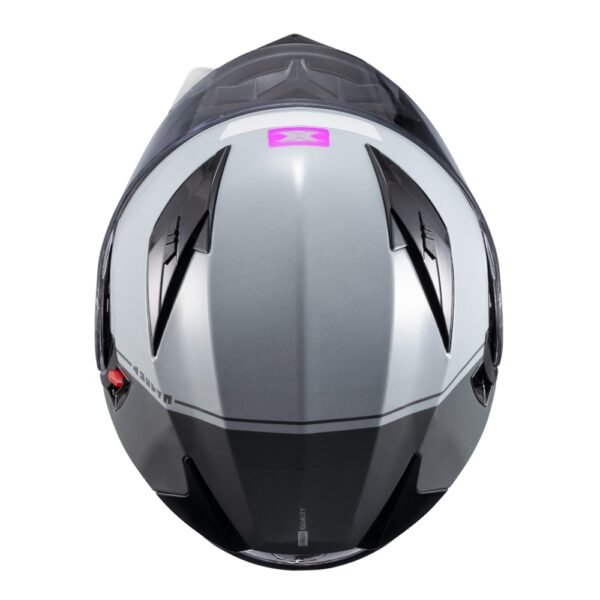 Capacete Texx Esc Gladiator V3 Makan Cinz Ros Bril 62 - Imagem 6