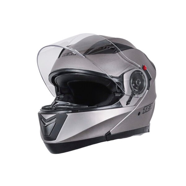 Capacete Texx Escamot Gladiator V3 Chumbo Fosco 58 - Imagem 9