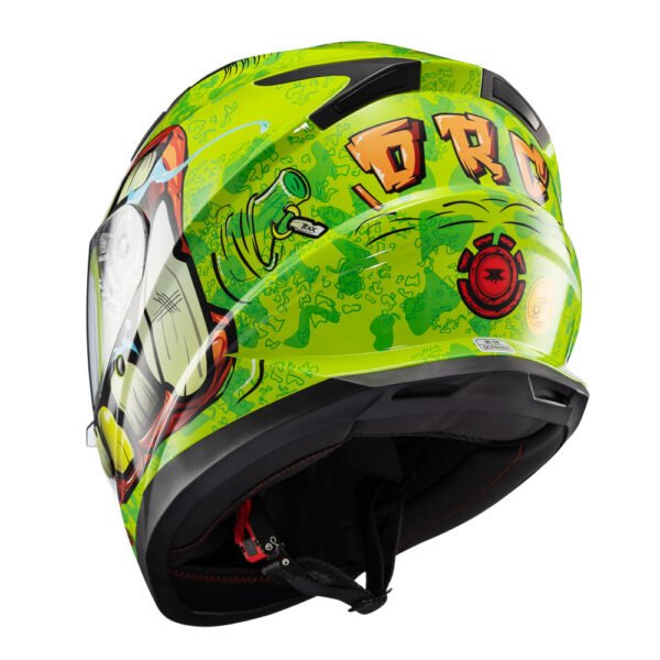 Capacete Texx Fechado Hawk Orc Verd 56 - Imagem 4