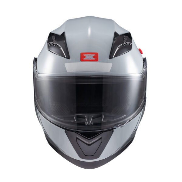 Capacete Texx Esc Gladiator V3 Makan Cinz Verm Bril 62 - Imagem 2