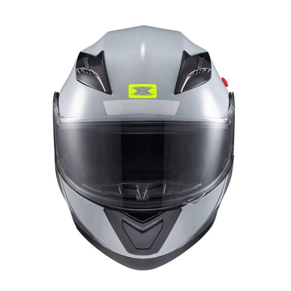 Capacete Texx Esc Gladiator V3 Makan Cinz Verd Bril 62 - Imagem 2