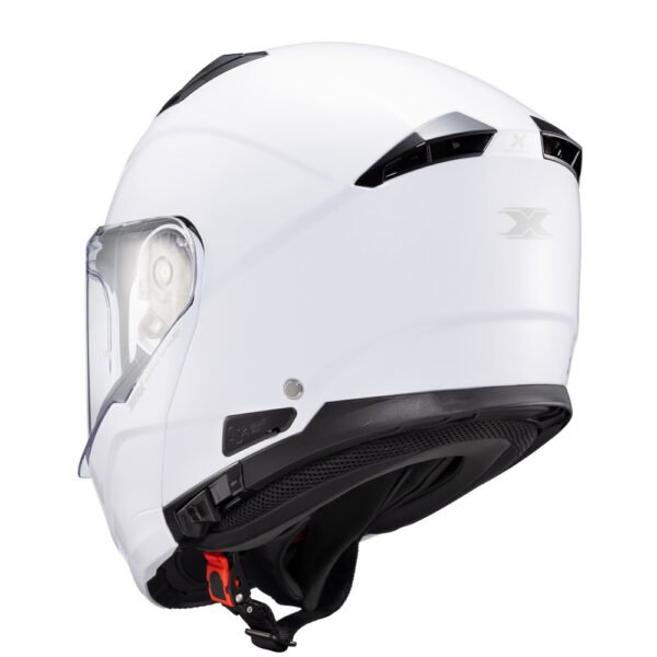 Capacete Texx Escam Kratos Solid Branc Bril 60 - Imagem 3