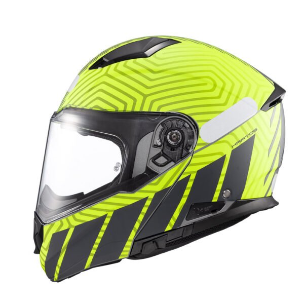 Capacete Texx Escam Kratos Cyber Cinz Verd Fosc 58 - Imagem 2