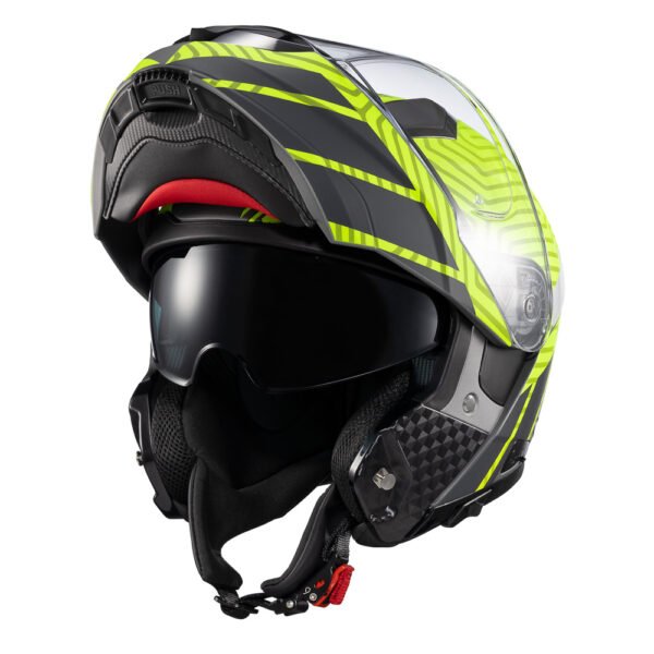 Capacete Texx Escam Kratos Cyber Cinz Verd Fosc 58 - Imagem 8