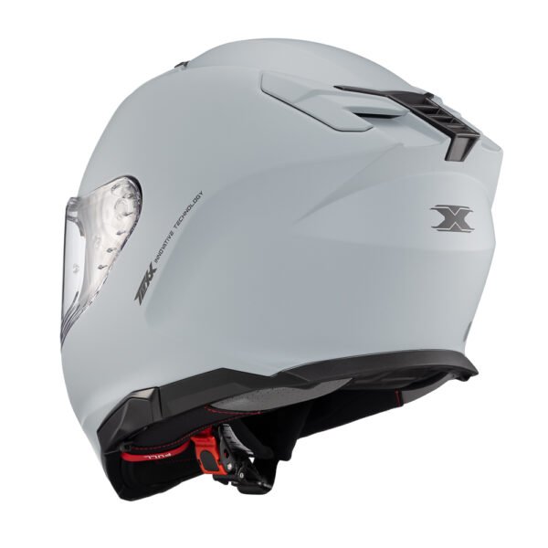 Capacete Texx Fecha Kaiman Solid Nardo Gray 60 - Imagem 3
