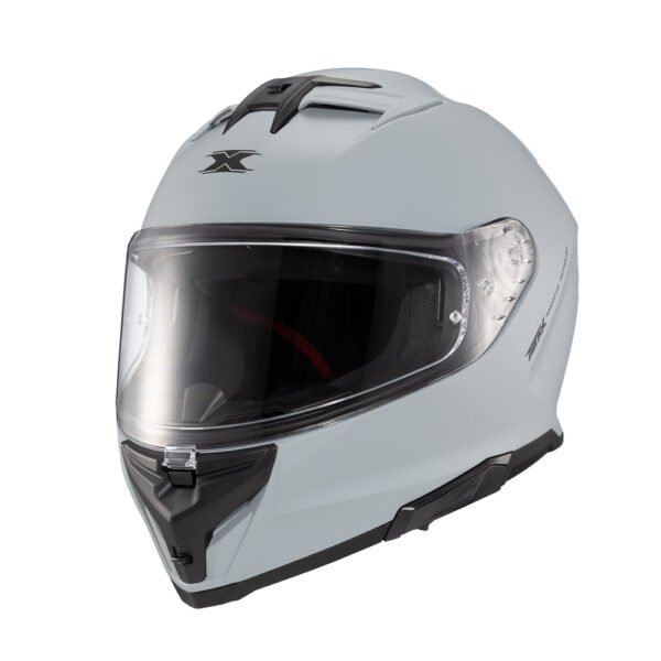 Capacete Texx Fecha Kaiman Solid Nardo Gray 60 - Imagem 5